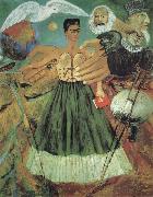 Frida Kahlo Marxism Will Give Health o the Sick oil painting